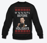 Leonardo Memes Before/After - Couples Bundle - 2 Crewneck Sweatshirts!
