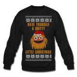 Have Yourself A Gritty Little Christmas - Crewneck Sweatshirt - black