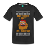 Have Yourself A Gritty Little Christmas - Kids' Premium T-Shirt - black