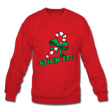 Suck It! - Crewneck Sweatshirt - red