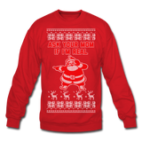 Ask Your Mom If I'm Real - Crewneck Sweatshirt - red