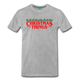 Christmas Things - Men's Premium T-Shirt - heather gray