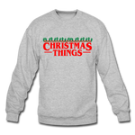 Christmas Things - Crewneck Sweatshirt - heather gray