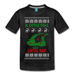 A Little Full Lotta Sap - Kids' Premium T-Shirt - charcoal gray