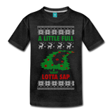 A Little Full Lotta Sap - Kids' Premium T-Shirt - charcoal gray