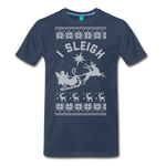 I Sleigh - Men's Premium T-Shirt - navy