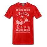I Sleigh - Men's Premium T-Shirt - red