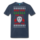 Bend Over and I'll Show You - Men's Premium T-Shirt - navy