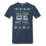 Shitter Was Full - Men's Premium T-Shirt - navy