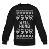 Well Hung - Crewneck Sweatshirt - black