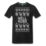 Well Hung - Men's Premium T-Shirt - black