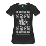 Well Hung - Women’s Premium T-Shirt - black