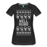 Well Hung - Women’s Premium T-Shirt - black