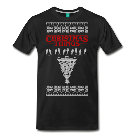 Christmas Things - Men's Premium T-Shirt - black