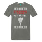 Christmas Things - Men's Premium T-Shirt - asphalt gray