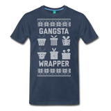 Gangsta Wrapper - Men's Premium T-Shirt - navy