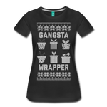 Gangsta Wrapper - Women’s Premium T-Shirt - black
