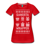 Gangsta Wrapper - Women’s Premium T-Shirt - red