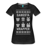 Gangsta Wrapper - Women’s Premium T-Shirt - charcoal gray
