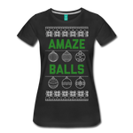 Amaze Balls - Women’s Premium T-Shirt - black
