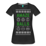 Amaze Balls - Women’s Premium T-Shirt - black