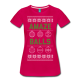 Amaze Balls - Women’s Premium T-Shirt - dark pink