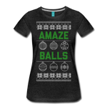 Amaze Balls - Women’s Premium T-Shirt - charcoal gray