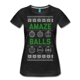 Amaze Balls - Women’s Premium T-Shirt - charcoal gray