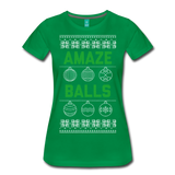 Amaze Balls - Women’s Premium T-Shirt - kelly green