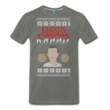 Eleven Days of Christmas - Men's Premium T-Shirt - asphalt gray