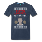 Eleven Days of Christmas - Men's Premium T-Shirt - navy