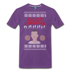 Eleven Days of Christmas - Men's Premium T-Shirt - purple