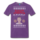 Eleven Days of Christmas - Men's Premium T-Shirt - purple