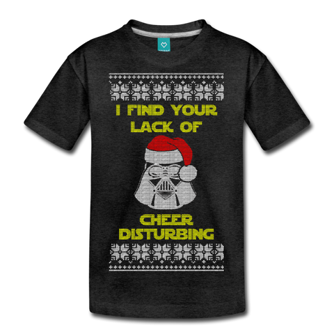 Lack of Cheer Disturbing - Kids' Premium T-Shirt - charcoal gray