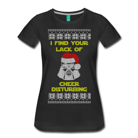 Lack of Cheer Disturbing - Women’s Premium T-Shirt - black