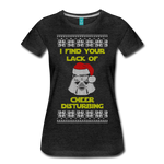Lack of Cheer Disturbing - Women’s Premium T-Shirt - charcoal gray