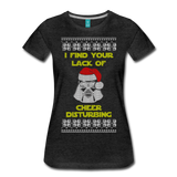 Lack of Cheer Disturbing - Women’s Premium T-Shirt - charcoal gray