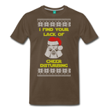 Lack of Cheer Disturbing - Men's Premium T-Shirt - noble brown