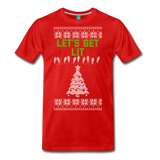 Let's Get Lit - Men's Premium T-Shirt - red