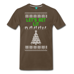 Let's Get Lit - Men's Premium T-Shirt - noble brown