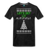 Let's Get Lit - Men's Premium T-Shirt - charcoal gray