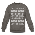 Let It Grow - Crewneck Sweatshirt - asphalt gray