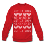 Let It Grow - Crewneck Sweatshirt - red