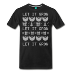 Let It Grow - Men's Premium T-Shirt - black