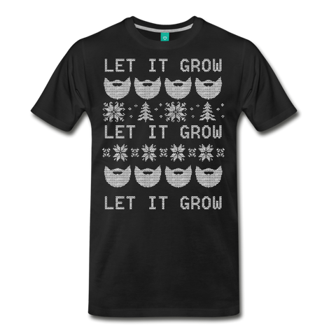 Let It Grow - Men's Premium T-Shirt - black