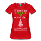Let's Get Lit - Women’s Premium T-Shirt - red
