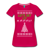 Let's Get Lit - Women’s Premium T-Shirt - dark pink
