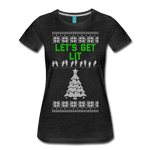 Let's Get Lit - Women’s Premium T-Shirt - charcoal gray