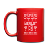 Merlot Ho Ho - Full Color Mug - red