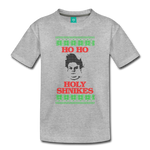 Ho Ho Holy Shnikes - Toddler Premium T-Shirt - heather gray